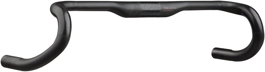 Teravail Feldspar Carbon Drop Handlebar - Carbon 31.8mm 46cm Black