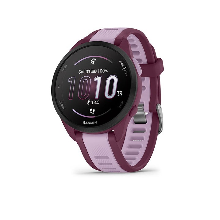 Garmin Forerunner 165 Music Smartwatch -  Berry/Lilac