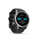 Garmin fenix E Smartwatch - 47mm AMOLED, Steel Bezel, Slate Gray / Black