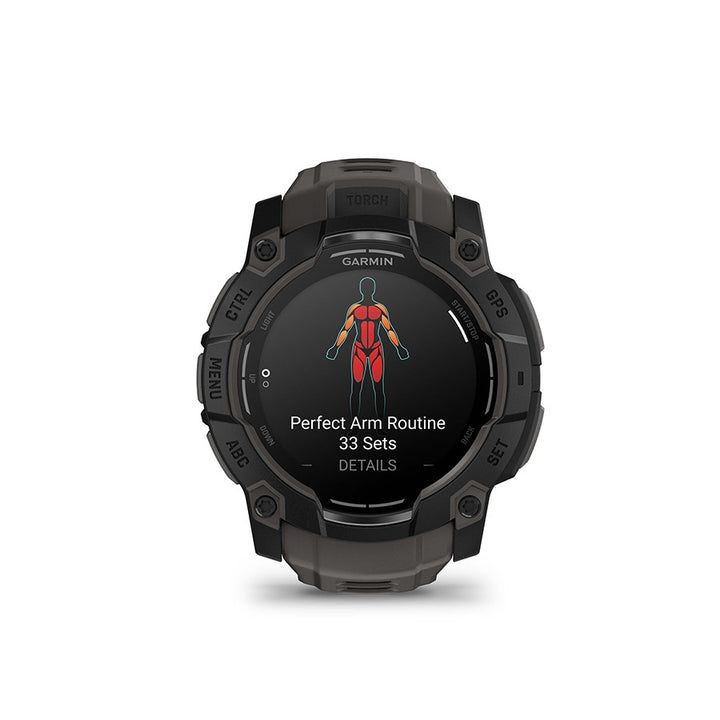 Garmin Instinct 3 50mm AMOLED - Black/Charcoal - Silicone