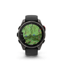 Garmin fenix 8 Pro 47 mm AMOLED Sapphire Smartwatch - Grey/Black/Pebble Gray