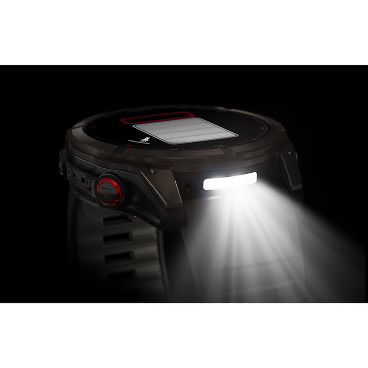 Garmin fenix 8 Pro 51 mm AMOLED Sapphire Smartwatch - Grey/Black/Pebble Gray