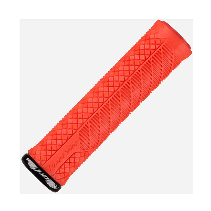 Puños Lizard Skins Charger Evo - Rojo fuego con bloqueo