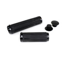 Puños RockShox para TwistLoc 77/125 mm, par texturizado de 125 mm/77 mm