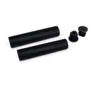 Puños texturizados RockShox Slip-On de 135 mm, color negro, par