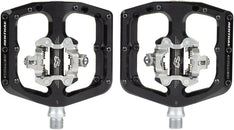 Renthal Revo-DHC Pedals - Dual Sided Clipless Platform Alloy 9/16" BLK Shimano SPD