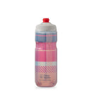 Botella de agua térmica Polar/Hydrapak Breakaway de 591 ml (20 oz), color rosa y azul marino