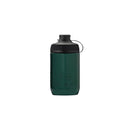 Botella de agua Polar/Hydrapak Session Muck de 444 ml (15 oz), color verde bosque