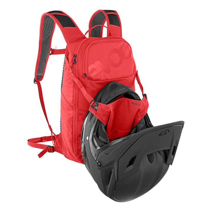 Bolsa de hidratación EVOC Ride 8 Volumen: 8 L Bolsa de hidratación: incluida (2 L) Rojo verdadero