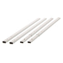 Juego de rieles EVOC Bike Stand Pro Rails 2x 2 piezas de aluminio