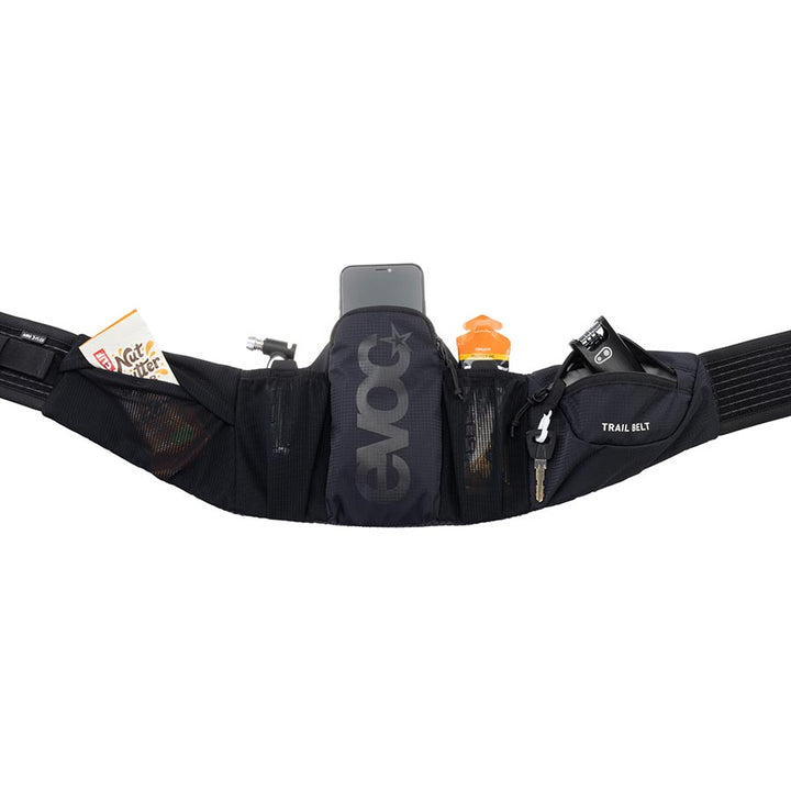 Riñonera EVOC Trail Belt de 0,8 l, color negro