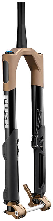 PUSH Industries Nine One V2 Inverted Coil Suspension Fork - 29" 160 mm 15 x 110mm 44mm Offset 50 lb. Spring Graphite Black