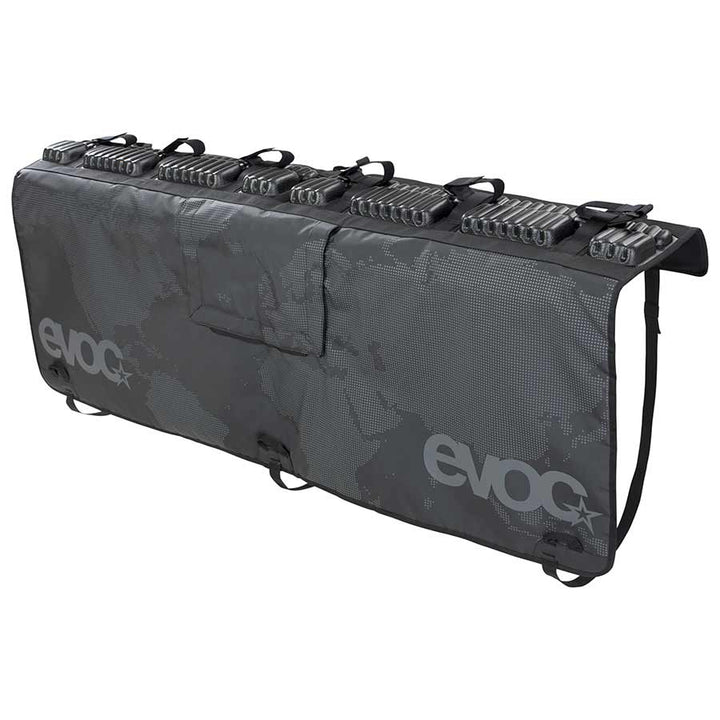 Almohadilla para portón trasero EVOC de 160 cm/63 de ancho para camiones de tamaño completo, color negro