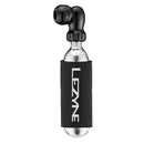 Inflador de CO2 Lezyne Twin Speed ​​Drive con cartucho de 16 g, color negro