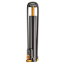 Bomba manual Lezyne Micro Floor Drive XL de gran volumen de 35 psi con reposapiés, color negro