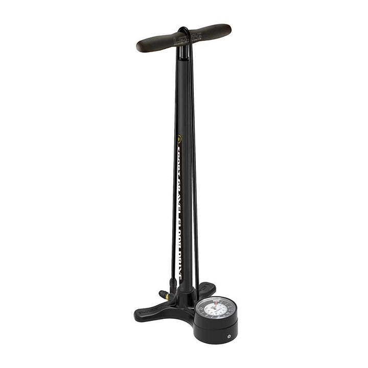 Bomba de pie Lezyne Sport Gravel Drive ABS-1 Pro Chuck 100 PSI negra
