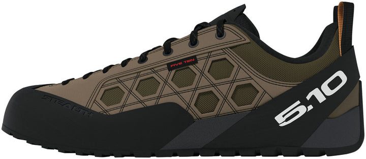 Five Ten Guidetennie Flat Shoes - Men's Cardboard/FTWR White/Core Black 7