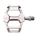 HT Components AR06 Cheetah Platform Pedals Body: Aluminum Spindle: Cr-Mo 9/16'' Grey Pair