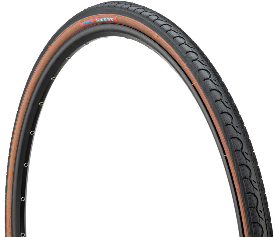 Kenda Kwest Tire - 700 x 35 Clincher Wire Black/Mocha