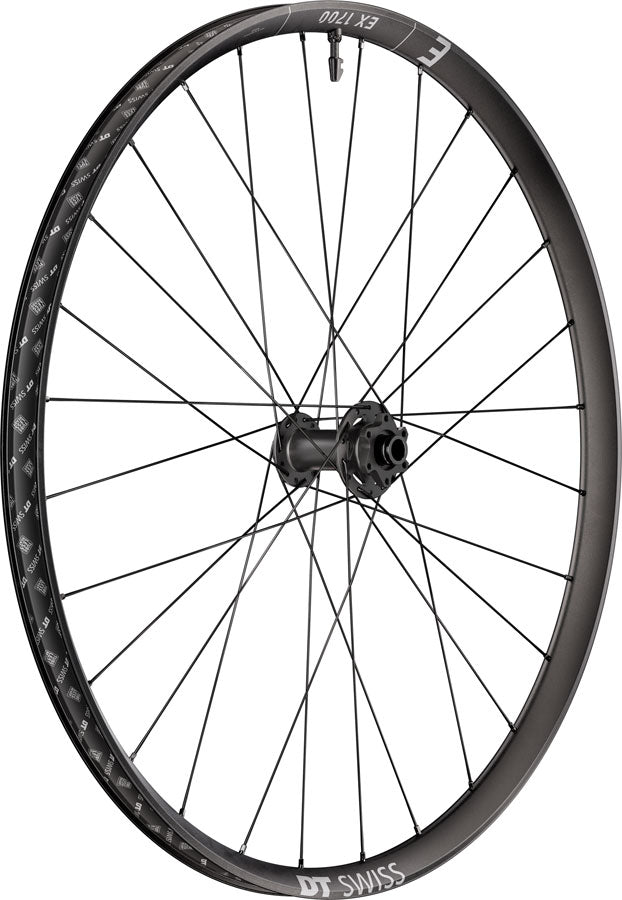 DT Swiss EX 1700 Classic 30 Front Wheel - 27.5" 15 x 110mm 6-Bolt Black