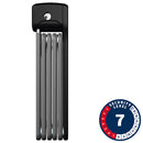 Candado plegable con llave Abus Bordo uGrip Lite Mini 6055: 85 cm, color negro
