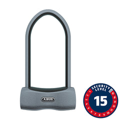 Abus 770A SmartX U-Lock Smart 160x230mm 6.3x9 Thickness in mm: 13mm Black KF Bracket