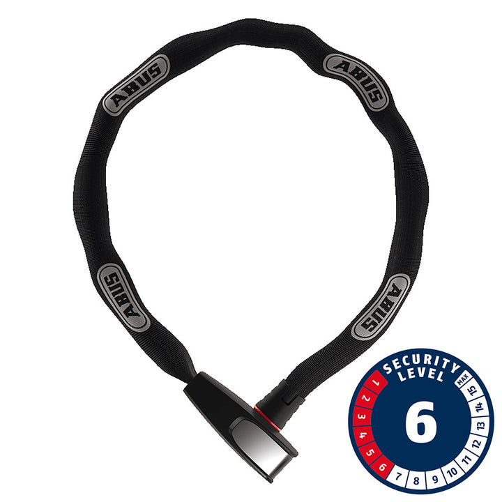 Abus Catena Reflective 6806K Chain Lock - Keyed 3.7/110cm