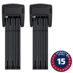 Abus Bordo Granit XPlus 6500 TwinSet Folding Lock Key 90cm 3.0 x 2 5.5mm Black Set