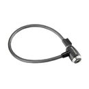 Candado de cable Kryptonite KryptoFlex 1265 con llave (65 cm x 12 mm), color negro