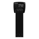 Abus Bordo 6000C Folding Lock - Combination 3/90cm Saddlefix Bracket Raincap
