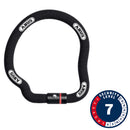 Abus 6206K/85 Goose Lock - 85cm Keyed Black