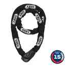 Candado de cadena Abus Granit CityChain XPlus 1060K con llave de 10 mm, 170 cm, 5,6 cm, color negro