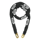 Candado de cadena Abus Kette 10KS de 10 mm, color negro, 170 cm