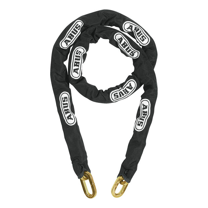 Candado de cadena Abus Kette 10KS de 10 mm, color negro, 170 cm