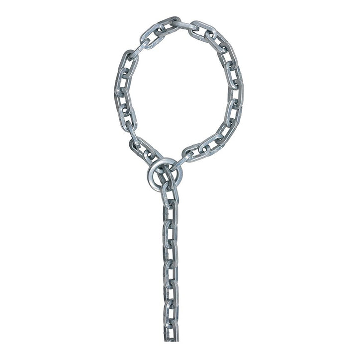 Candado de cadena Abus Kette 9KS + LOOP de 9 mm, color negro, 250 cm
