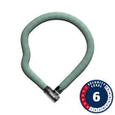 Llave de cadena Abus Goose 4204K de 4 mm y 110 cm (3,6 pulgadas), color menta
