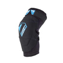 Rodilleras flexibles 7iDP negras, par L