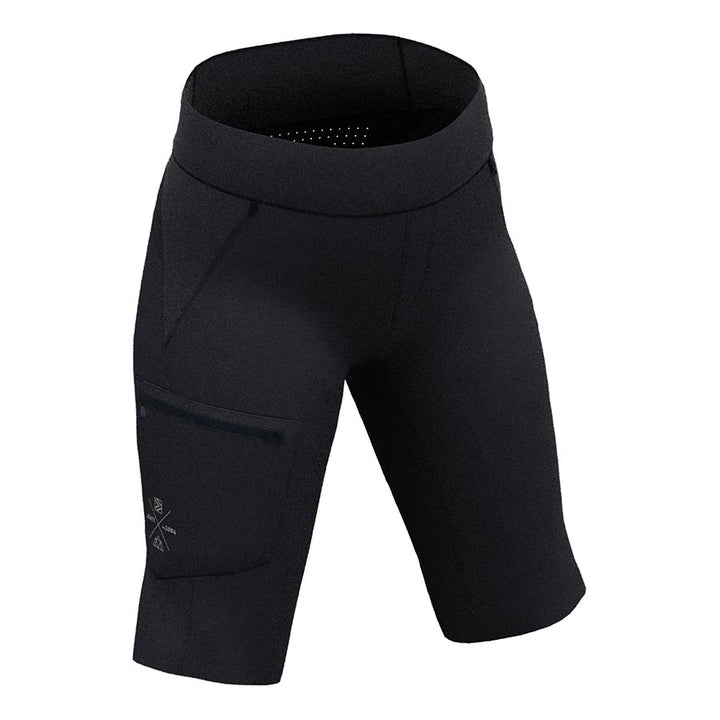 Pantalones cortos Leatt MTB AllMtn 2.0 para mujer, color negro, talla L