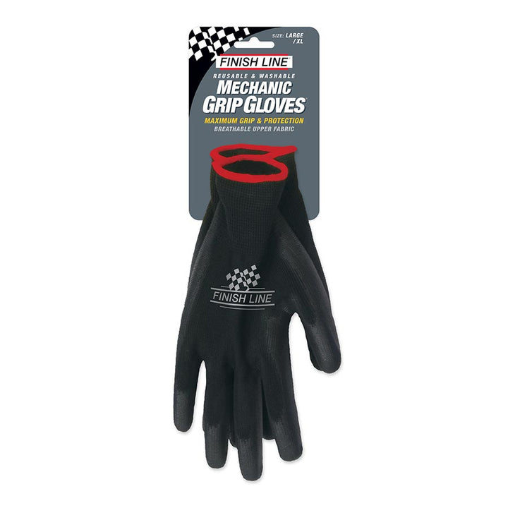 Guantes de agarre para mecánicos de línea de meta, talla grande/talla extragrande