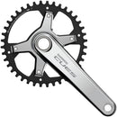 Shimano CUES FC-U6030-1 Crankset - 172.5mm 9/10/11-Speed 40t Asymmetric 110 BCD Silver