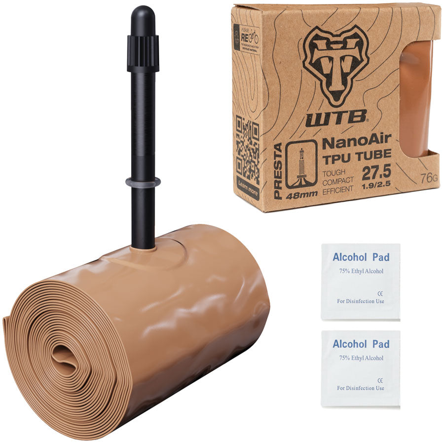 WTB NanoAir TPU Tube - 27.5 x 1.9 - 2.5 48mm Presta Valve
