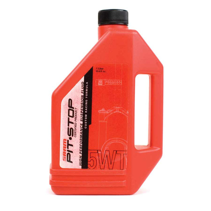 Aceite de suspensión RockShox 5wt, botella de 1 litro, amortiguador de horquilla