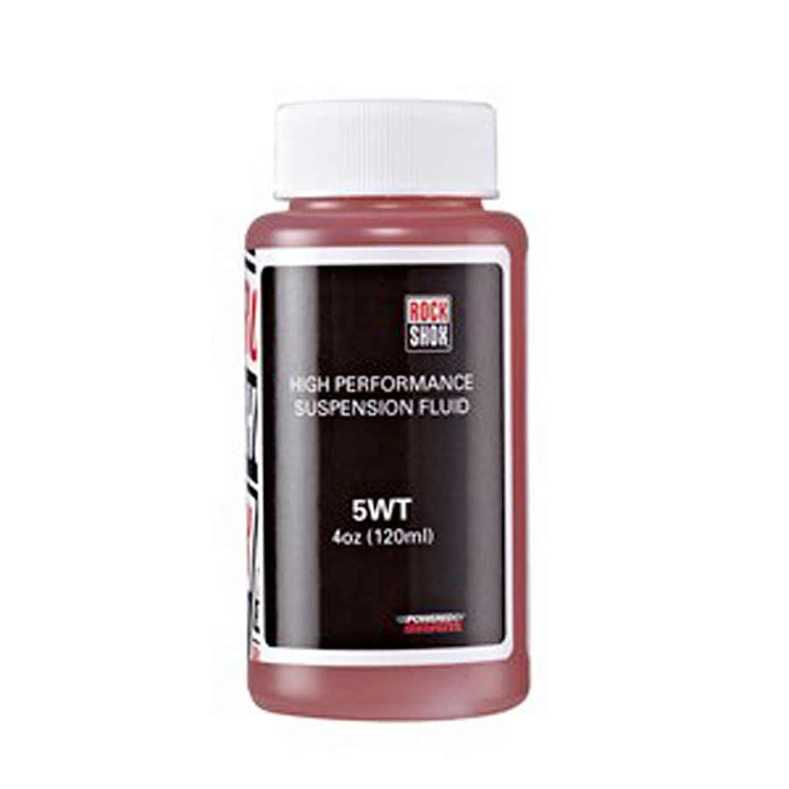 Aceite de suspensión RockShox 5wt, botella de 120 ml, amortiguador de horquilla