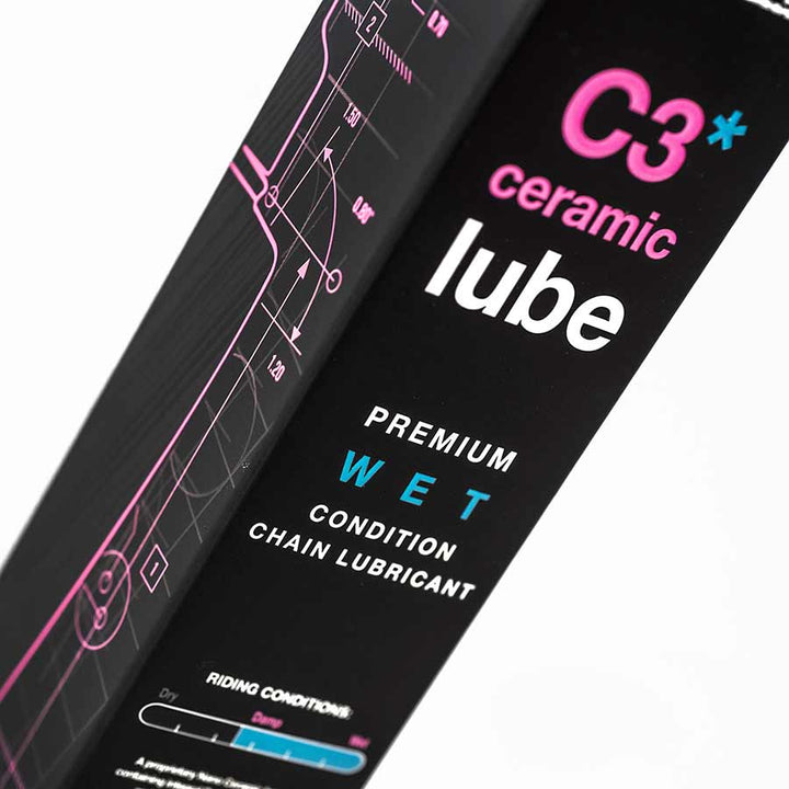 Muc-Off C3 Wet Ceramic Bike Chain Lube - 50ml Drip