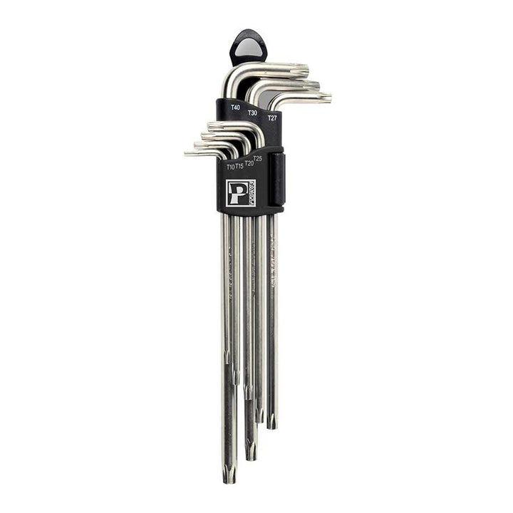 Juego de 7 llaves Torx en forma de L de Pedros