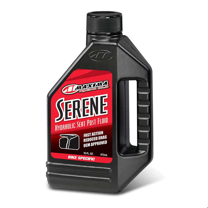 Fluido para tija telescópica SERENE de Maxima Racing Oils, 16 onzas líquidas
