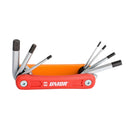 Unior EURO7 Multi-Tools Number of Tools: 7 Red/Orange
