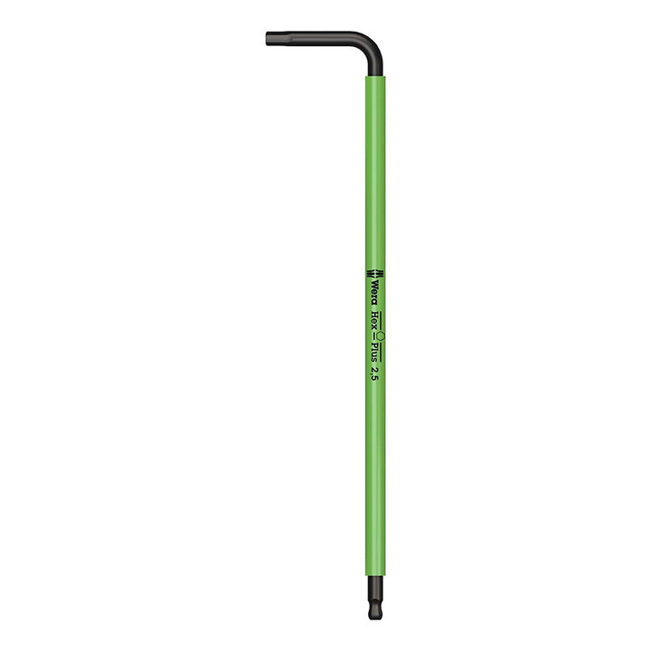 Llave hexagonal Wera 950 SPKL L-Key de 2,5 mm, verde brillante