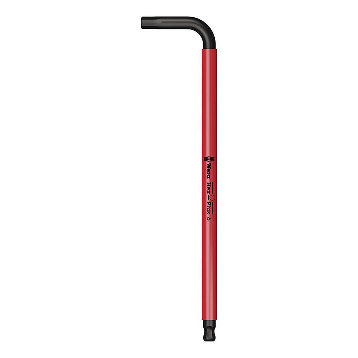 Llave hexagonal Wera 950 SPKL L-Key - 6 mm, color rojo