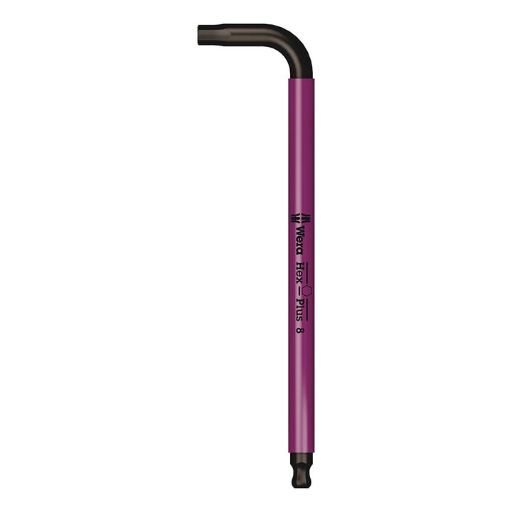 Llave hexagonal Wera 950 SPKL (8 mm, color morado)